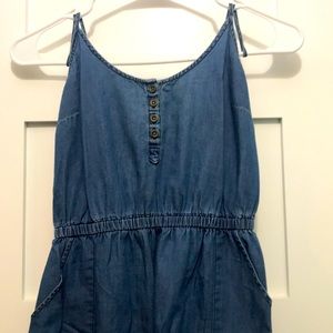 Long jean dress